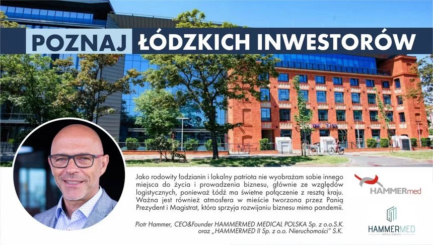 Wywiad z Piotrem Hammerem CEO and Founder HAMMERMED MEDICAL POLSKA